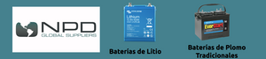 ¿Cuáles son las diferencias entre las baterías de Litio y las baterías de plomo y como afectan el funcionamiento de mi Montacargas?