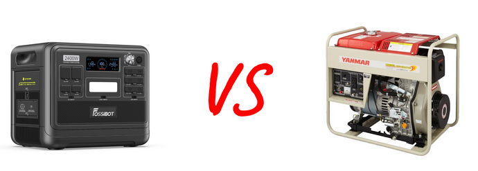 Generadores Solares vs. Generadores a Gasolina