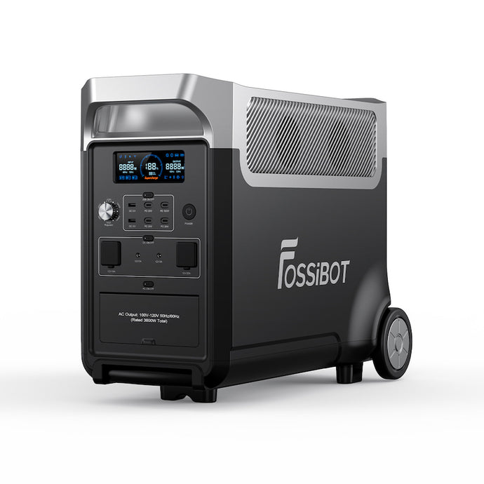 Generador Eléctrico Móvil 3,600W | 11,520Wh